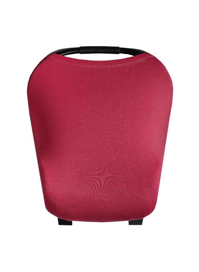 Copper Pearl Multi-Use Cover: Car Seat Covers, Nursing Cover, and Stroller Cover for Sun - Stretchy Fabric, All-Season Use, Stylish Designs, Easy Access for Moms - Mara - Image 1