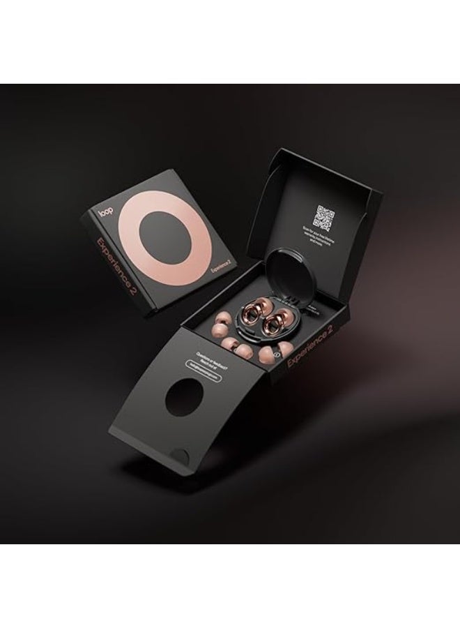 Loop Experience 2 Ear Plugs – Stylish Certified Hearing Protection for Concerts & Festivals, Live Events, Musicians, Sports, DJs and Nightlife – 17dB Noise Reduction Earplugs (High-Fidelity) - Image 2