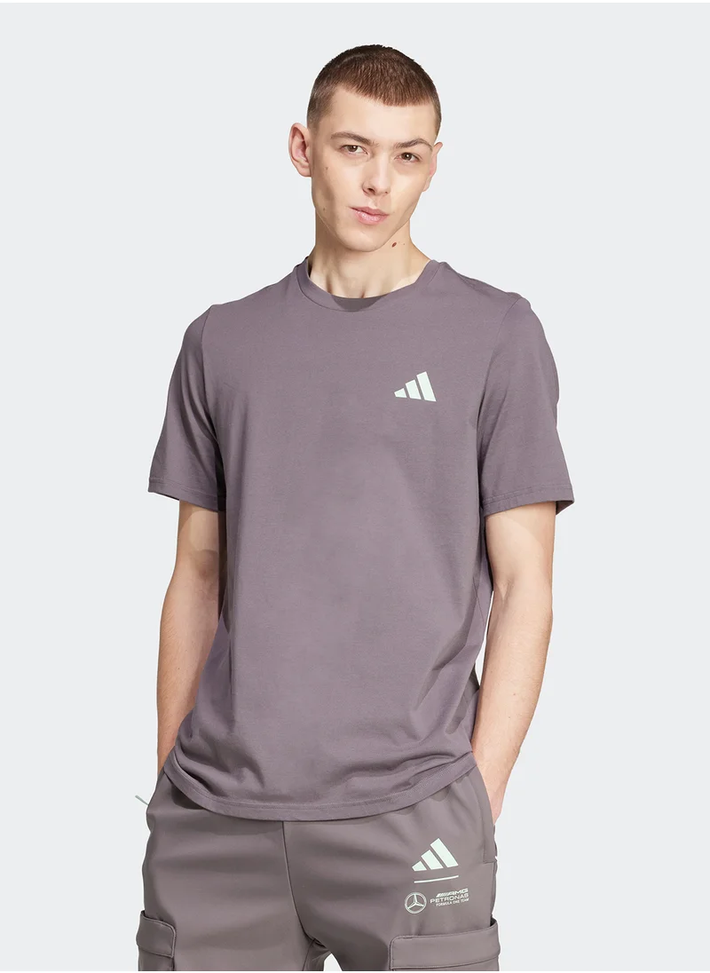 اديداس Mercedes Woven Graphic T-Shirt