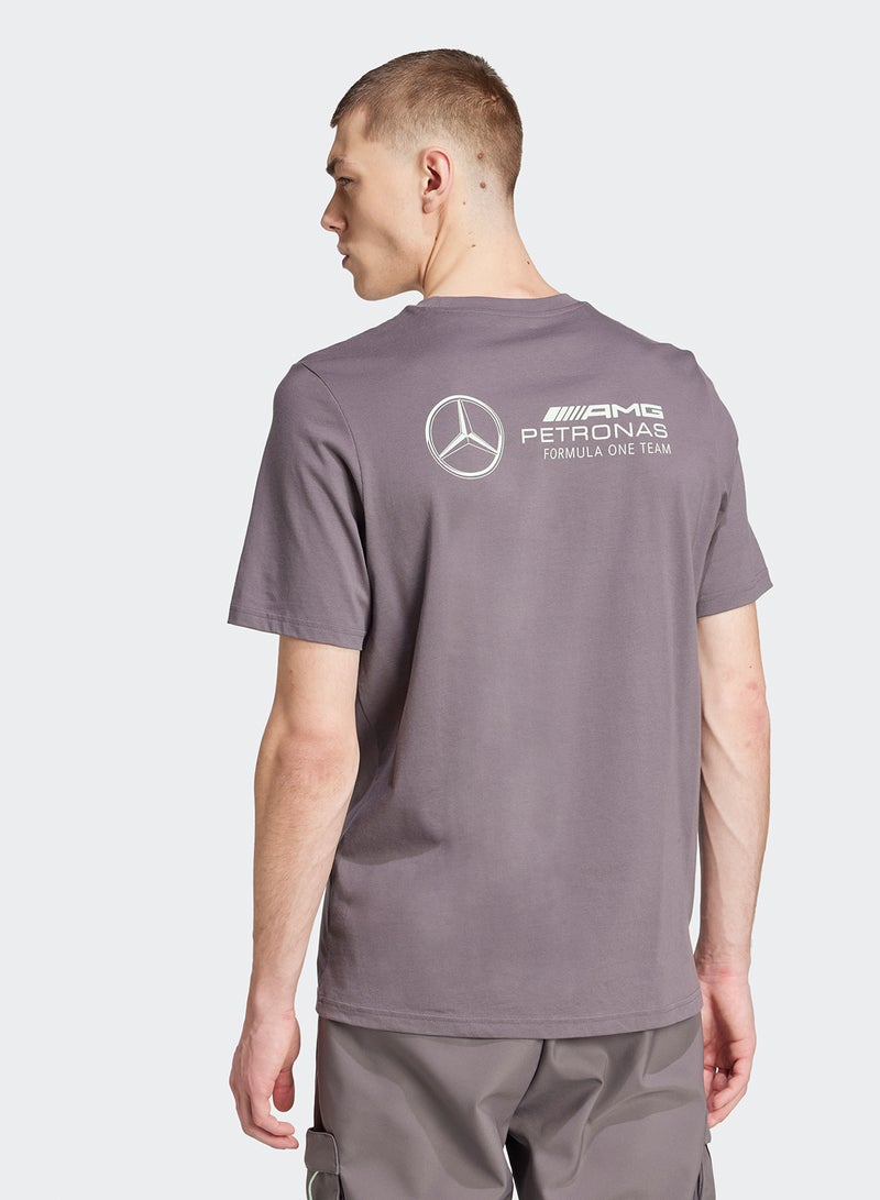 Adidas Mercedes Woven Graphic T-Shirt - Image 2