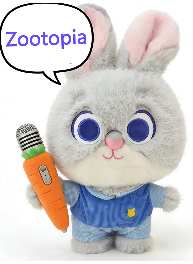 Disney Zootopia Judy Rabbit Police Officer 35cm Large Plush Toy Animation Same IP Doll Ornament - Image 5