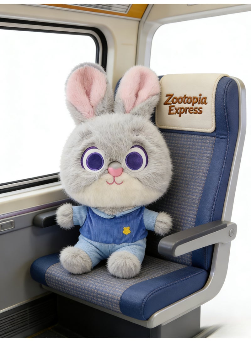 Disney Zootopia Judy Rabbit Police Officer 35cm Large Plush Toy Animation Same IP Doll Ornament - Image 3