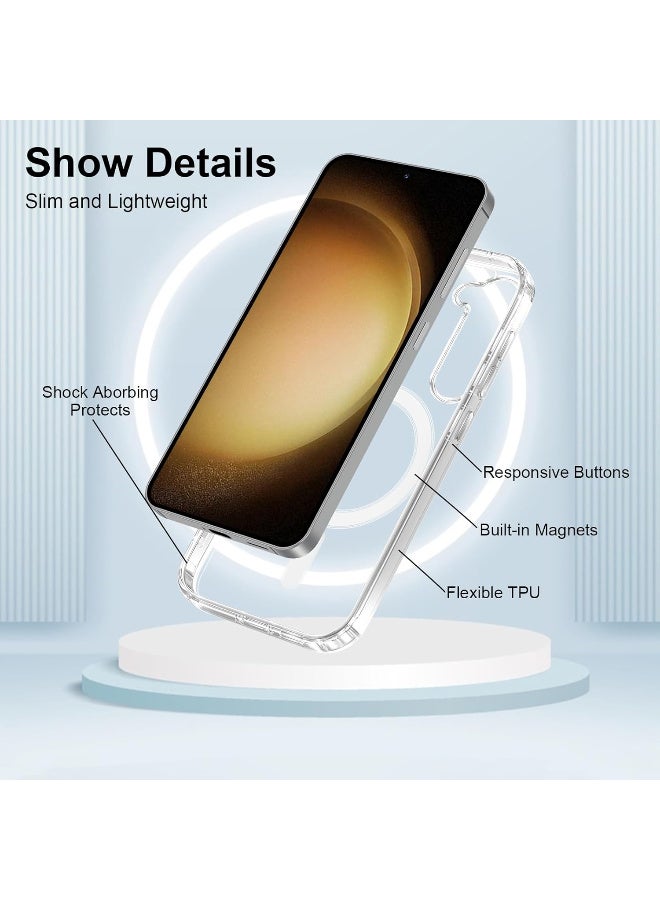 MagSafe Clear Case Compatible with Samsung Galaxy S23 FE - Image 2