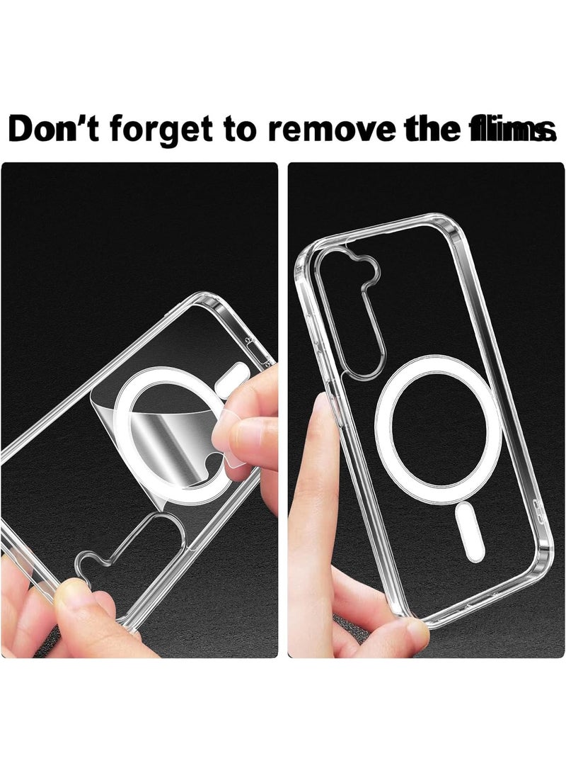 MagSafe Clear Case Compatible with Samsung Galaxy S23 FE - Image 4