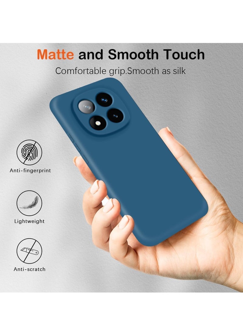 BORTONY Xiaomi Redmi Note 14 Pro Plus 5G Case Cover Soft TPU Premium Soft Liquid Silicone Case Lightweight Shock Protective Cover with Camera Protection for Redmi Note 14 Pro Plus 5G - Image 3