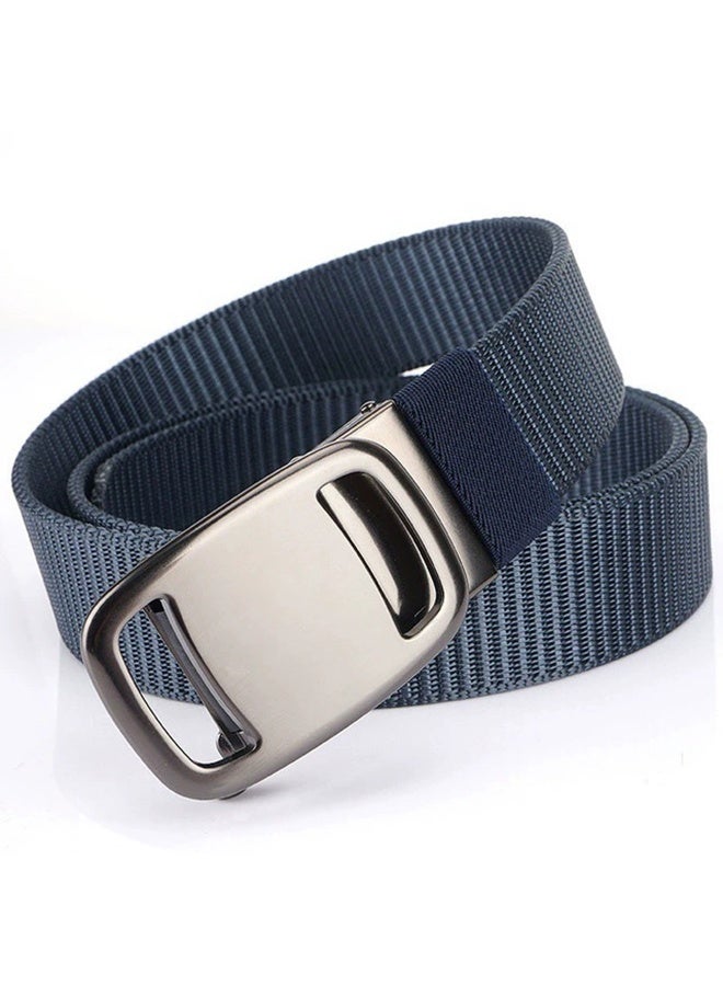 Automatic Nylon Belt for Men & Women - Fashionable, Adjustable, Durable, and Comfortable Waist Belt for Casual & Formal Wear, Everyday Use, and Outdoor Activities - Image 1