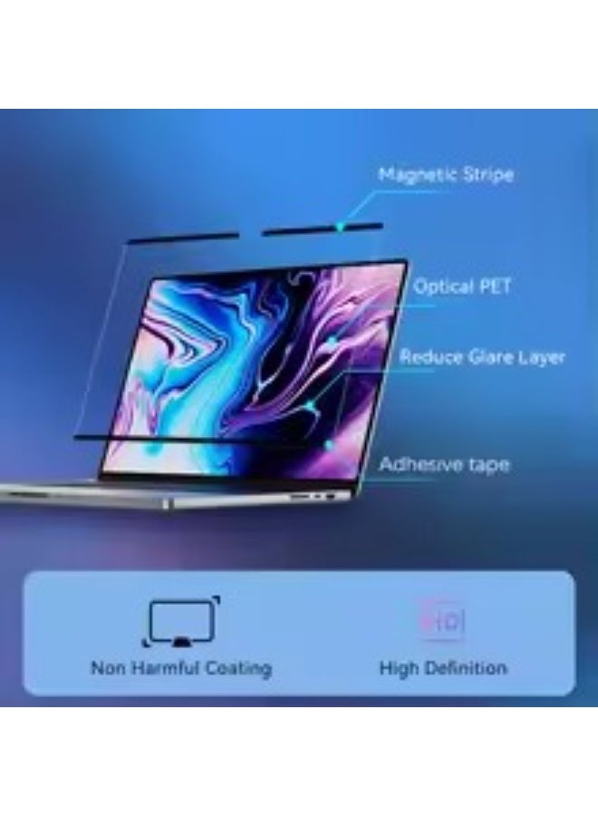 Magnetic Anti-Glare Screen Protector for MacBook Air 16.2-inch (A2485/A2780) - Image 4
