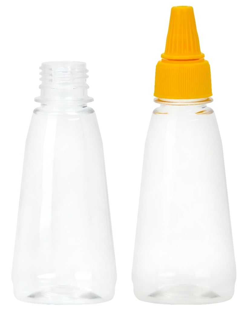 Set of 150ml Plastic Honey Bottles with Caps – 36 Pieces  - Image 2