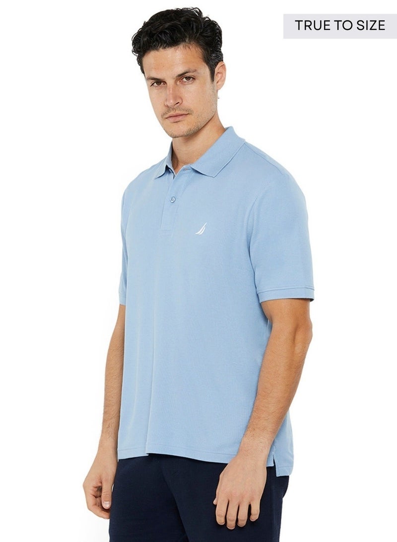 NAUTICA Essential Regular Fit Premium Cotton Logo Polo Shirt - Image 1