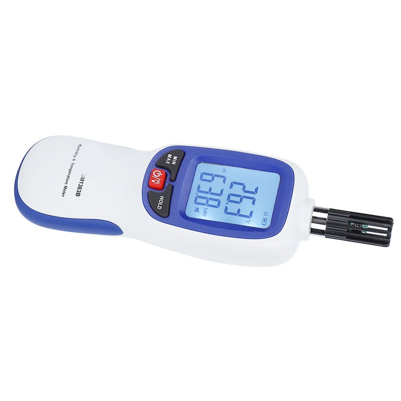 Portable Digital ThermoHygrometer LCD Mini Temperature and Humidity Meter Gauge for Industry Agriculture - Image 2