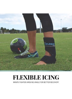 THE COLDEST WATER The Coldest Water Foot Ankle Achilles Pain Relief Ice Wrap with 2 Cold Gel Packs  - Image 3