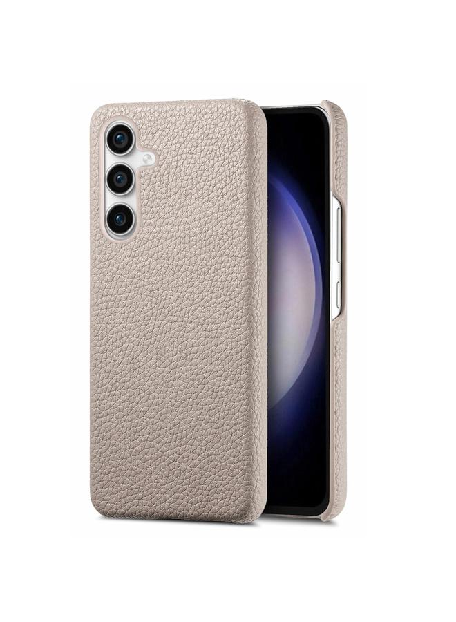 S-TOP Case For Samsung Galaxy S23 FE 5G Litchi Oil Edge Leather Back Phone Case - Image 1