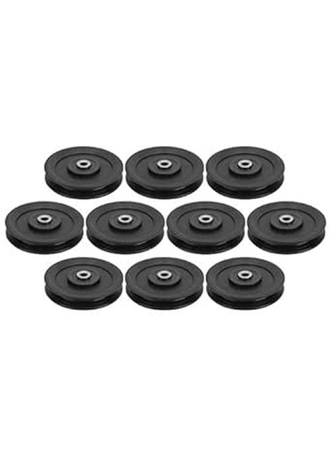 Nylon Fitness Bearing Pulley 10mm Bore Lightweight 1945g for Home Gym - Image 1