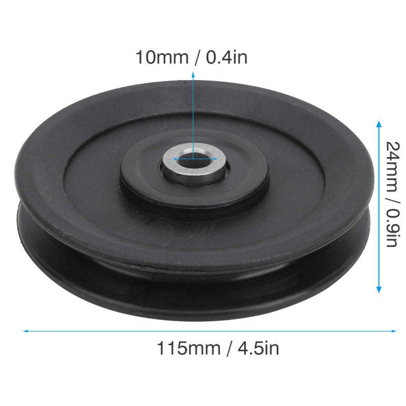 Nylon Fitness Bearing Pulley 10mm Bore Lightweight 1945g for Home Gym - Image 4