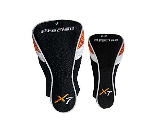 Precise Sports Precise X7 Junior Complete Golf Club Set for Children | 3 Age Groups Boys & Girls | Right Hand & Left Hand Kids Golf Clubs Set w/ 2 HC's, Flex Shafts & Lightweight Stand Bag with Dual Straps - Image 2