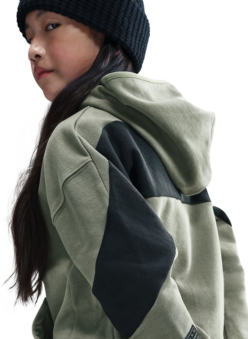 نايكي هودي أطفال بقلنسوة من صوف الهواء - Image 3