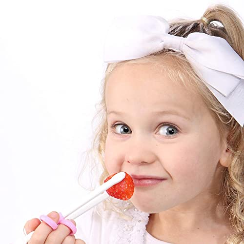 BowieMall Plastic Learning Chopsticks Training Kid Chopsticks Helper For Beginner Kids Adults (Blue) - Image 3