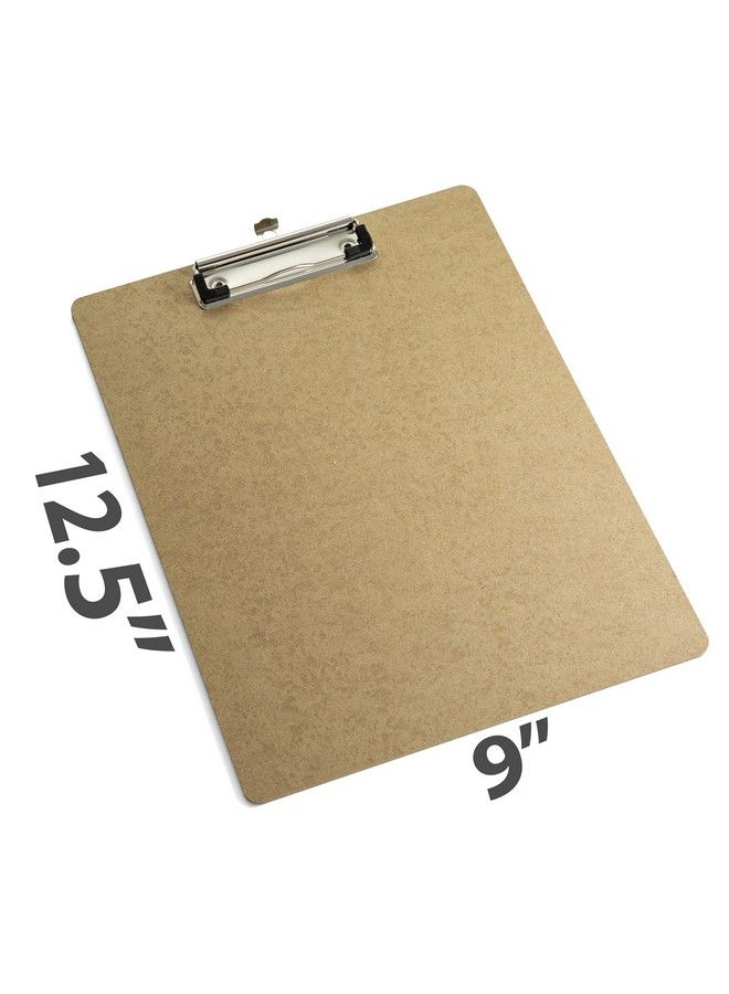 Officemate لوحات قصاصات خشبية معاد تدويرها بملف منخفض 6 حزم لوحات قصاصات بحجم رسالة (9 × 12.5 بوصة) بني (83806) - Image 3
