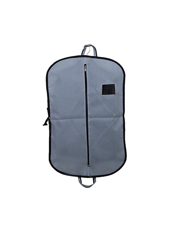 Kuber Industries Kuber Industries Pack of 6 Coat Cover | Foldable Blazer Cover | Suit Cover With Zipper Closure | Cloth Organizer For Dust Proof Jacket | Grey  - Image 5