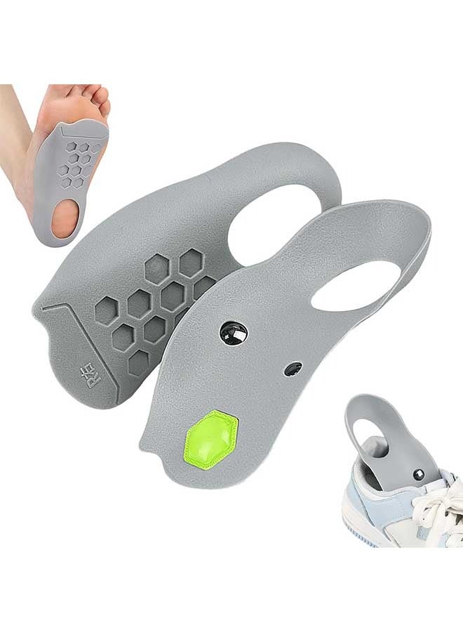 RAWAID Magnetic Arch Support Insoles 1 Pair - Plantar fasciitls Relief Shoe Inserts for Flat Feet, Heel Pain, High Arches | Orthotic Foot Supports for Men & Women, Cushioning Comfort foot support adapted for - Image 1