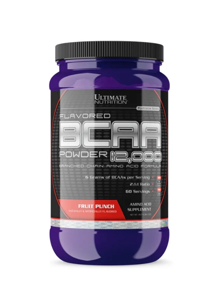 Ultimate Nutrition BCAA 60 حصة من مشروب الفاكهة