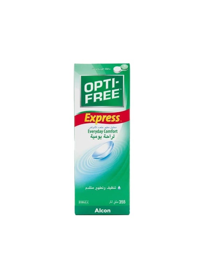 Opti-Free Express Disinfecting Solution for Contact Lenses - 355 ml