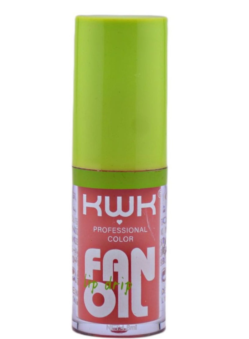 KWK Fan Oil Lip Oil – 02 Honey Talks - Image 3