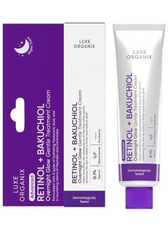 Retinol + Bakuchiol Overnight Glow Gentle Treatment Cream - 30g