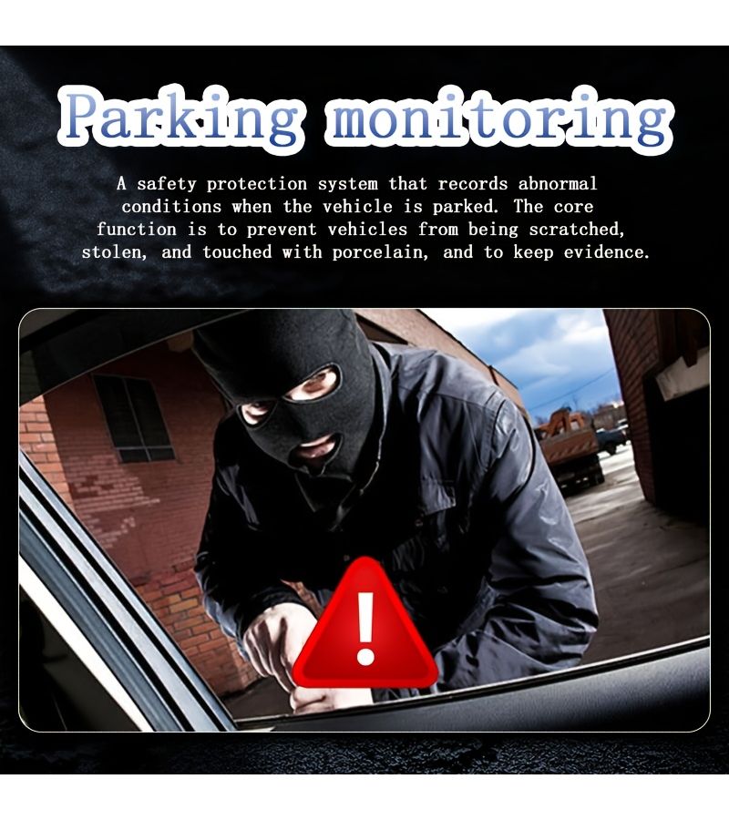 Driving Recorder Dash Cam 1080P Wide Angle Infrared Night Vision Parking Mode - Image 2