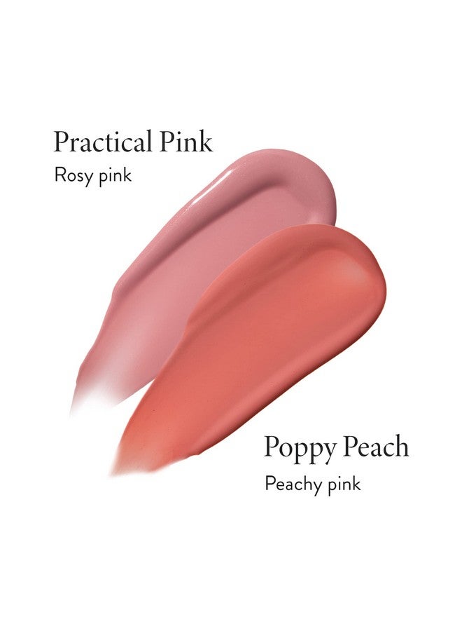 LAURA GELLER NEW YORK Serum Blush Tint Lightweight Liquid Blush For Cheeks Weightless Watercolor Sheer Finish Poppy Peach - Image 3