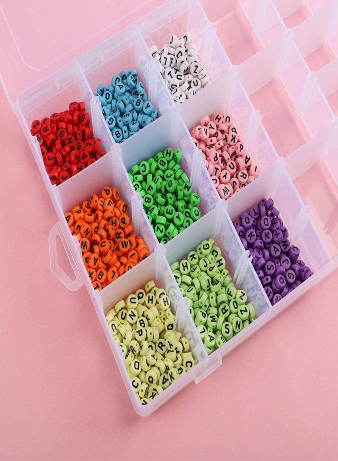 4MYL Transparent Earrings Organizer Box for Women - Plastic 36 Grid Cells Multipurpose Jewelry Box Organizer Storage Container with Removable Dividers - Image 4