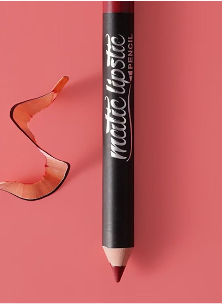 Mn - Six matte lipstick pens from MN with sharpener, Group No. 1 - Image 1
