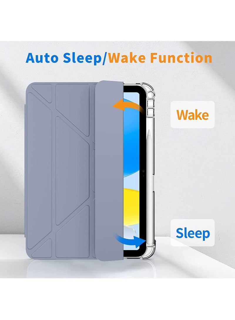 Rock Pow iPad 10th Generation Case 2022 iPad 10.9 Inch Case iPad 10 Case Slim Stand Hard Shell Back Protective Smart Cover for 10.9” iPad 10th Gen 2022 Release - Image 3