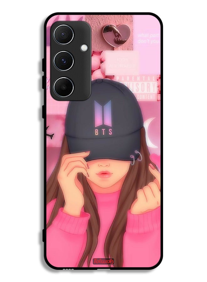 Tolwak Samsung Galaxy A55 5G Protective Case Cover Cap Girl Snap - Image 1