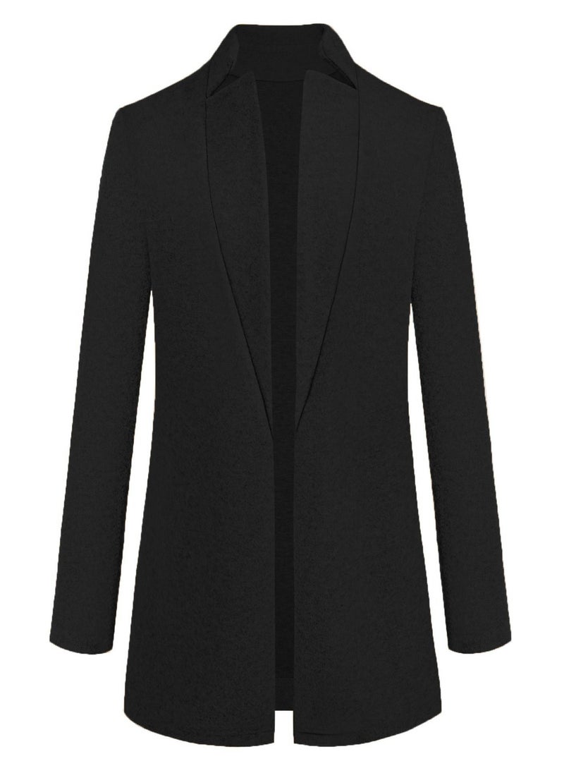 Loquat - Autumn And Winter New Fashion Solid Color Overcoat - Image 1