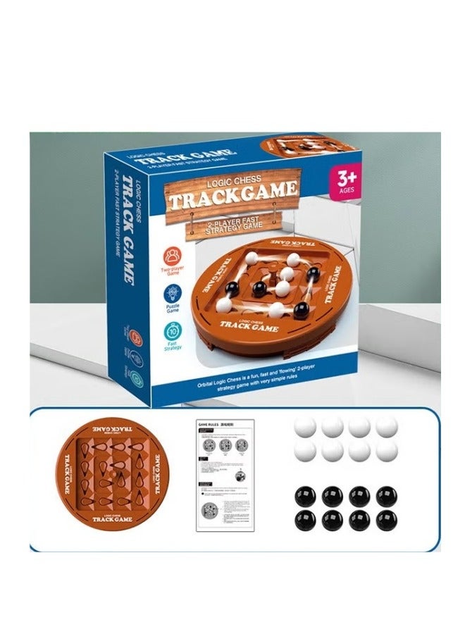 MIXDE Board Game, Brain Teaser Board Game for Kids and Adults, 2 Player Strategy Board Game, Fun Family Game Night Entertainment, Travel Board Game - Image 1