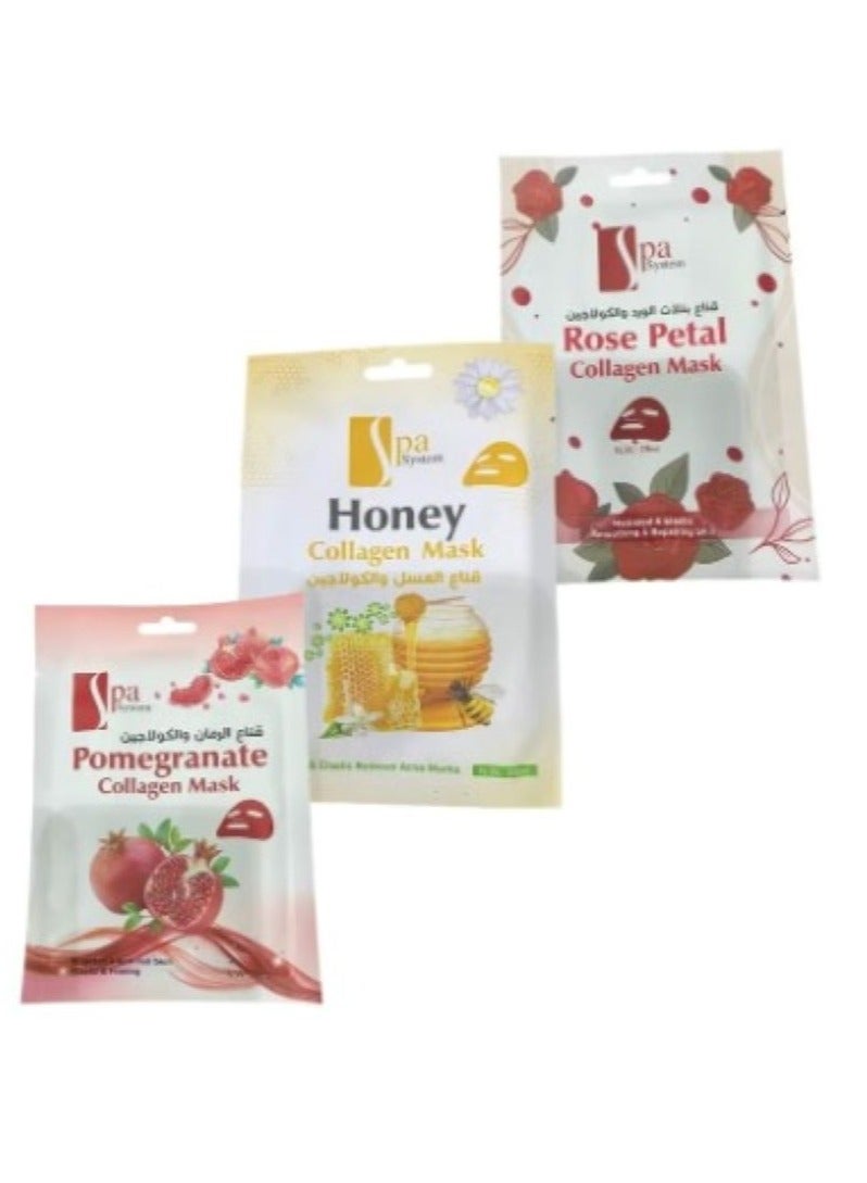 سبا سيستم قناع وجه من سبا سيستم 25 ملي عدد 3 قطع - Image 1