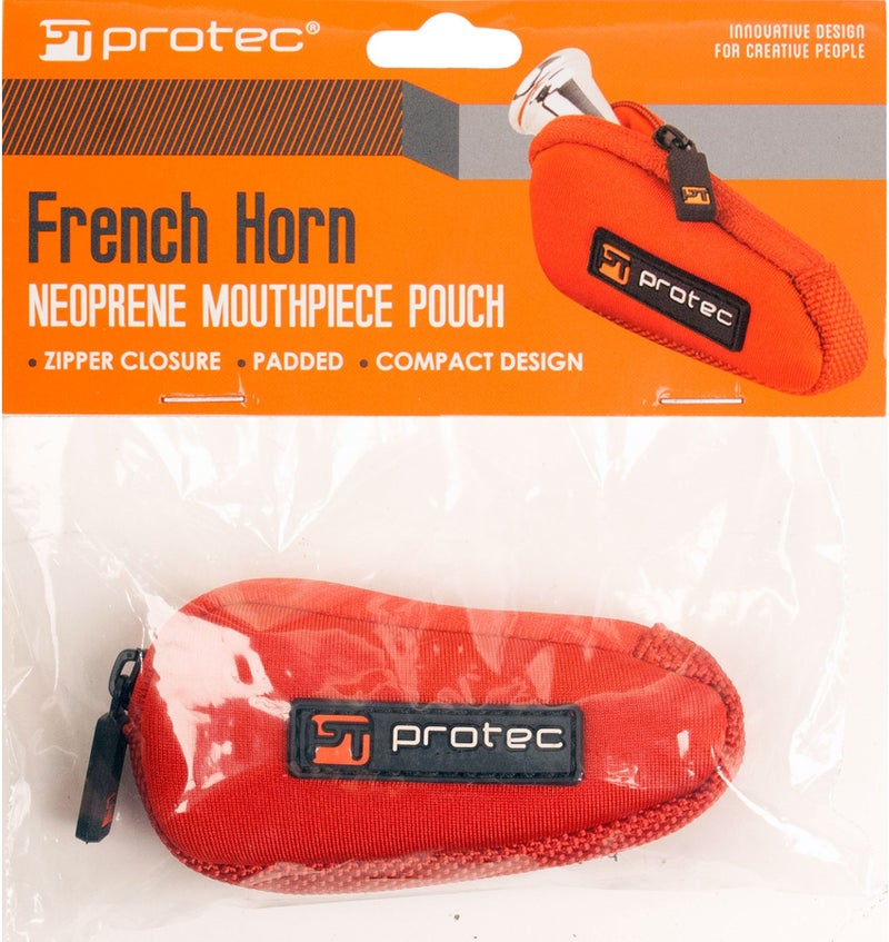 ProTec Pro Tec N202RX Fitted Neoprene Mouthpiece Pouch for French Horn - Image 3