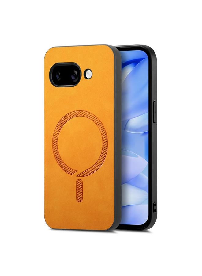 S-TOP Case For Google Pixel 9a Retro Magsafe Magnetic PU Back Cover Phone Case - Image 1