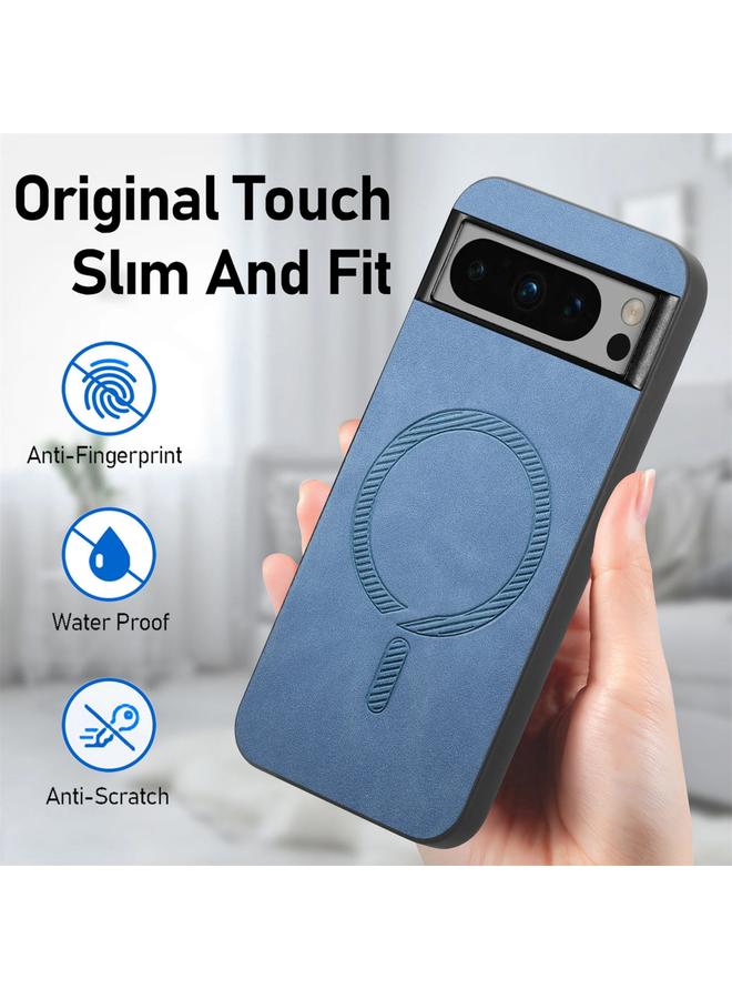 S-TOP Case For Google Pixel 9a Retro Magsafe Magnetic PU Back Cover Phone Case - Image 5