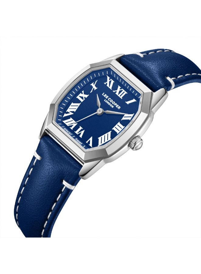 Lee Cooper ساعة يد نسائية جلدية تناظرية LC08202.399 - 27x34 مم - Image 2