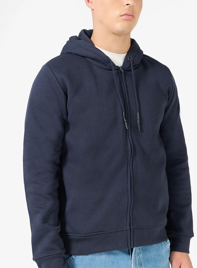 BRAVE SOUL Zip Through Hoodie