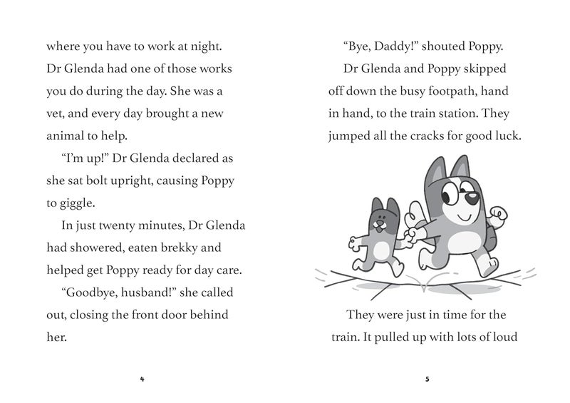 Bluey: Trains: An Illustrated Chapter Book - Image 4