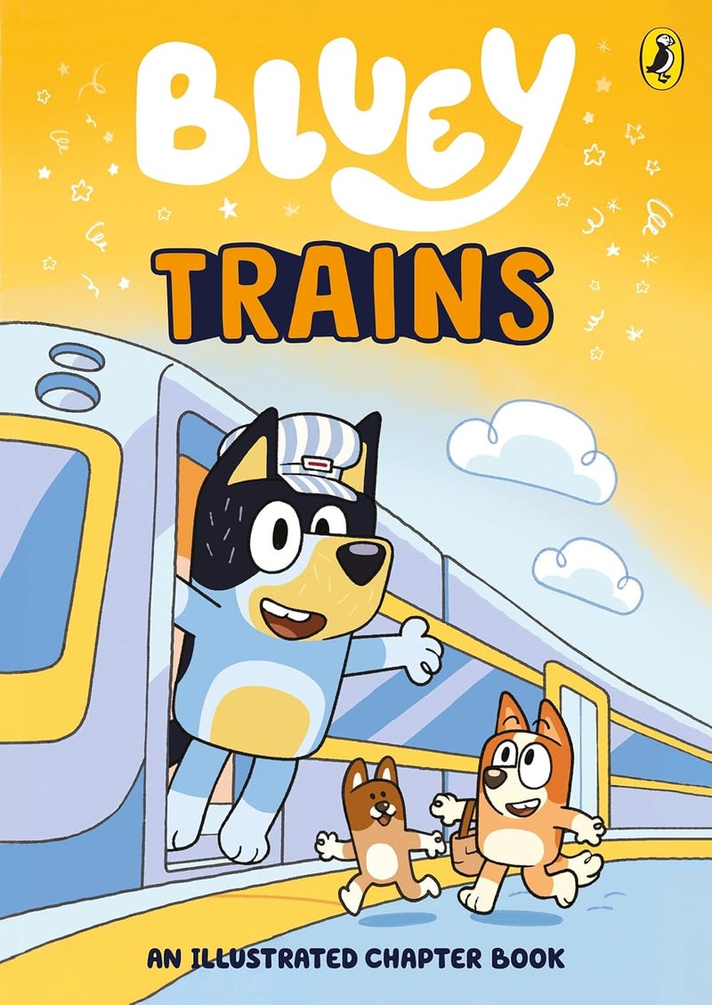 Bluey: Trains: An Illustrated Chapter Book - Image 1