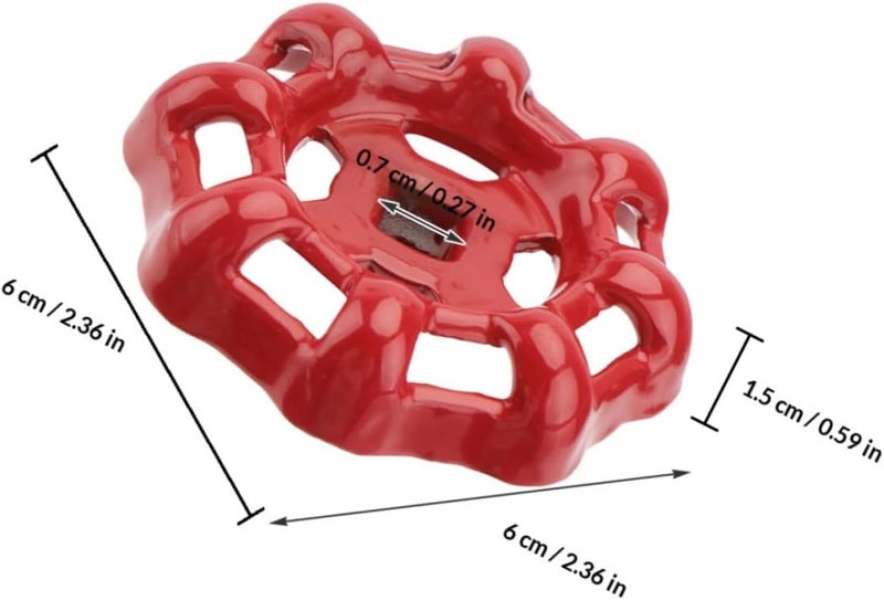 Well-engineered versatile build Alipis 8pcs Cast Iron Faucet Valve Wheel Handle Replacement with 7x7mm Square Hole Metal Gate Valve Handwheel and Hose Bib Replacement Flexible purchase choices All climate suitability Affordable fast purchase options Advanced minimal build Market popular practical build Global versatile design Personal & public compatible Daily repeated use trusted quality Priority based order prep All territory compatible build Defect free upgraded substance Ready post purchase fulfill Rack friendly Efficiency boosted construction Repeated use trusted quality Wide range compatible material Non sticky surface Fine polished finish All need matching options Major city pickup option Sufficient order stock Global mainstream design picks All condition resistant crafted quality All temp range compatible build - Image 2