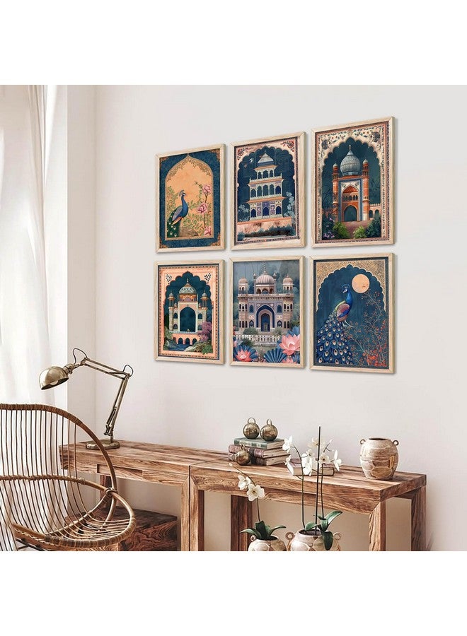kotart Pichwai Art Paintings with Frame for Home Decoration - Traditional Framed Painting for Living Room Bedroom Office Decor - Painting for Wall Decoration - (10X13 INCH, G) - Image 4