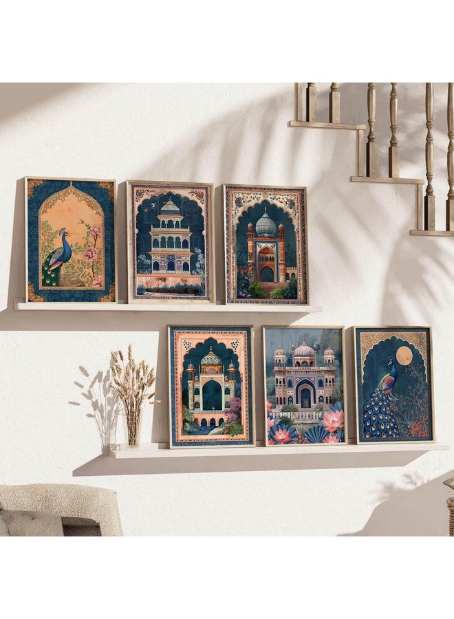 kotart Pichwai Art Paintings with Frame for Home Decoration - Traditional Framed Painting for Living Room Bedroom Office Decor - Painting for Wall Decoration - (10X13 INCH, G) - Image 3