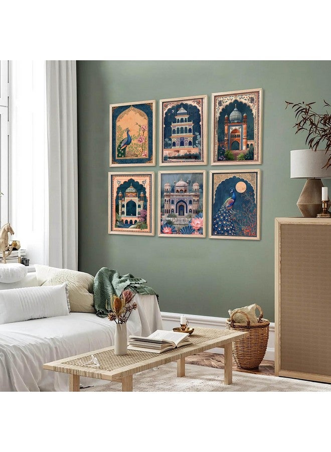 kotart Pichwai Art Paintings with Frame for Home Decoration - Traditional Framed Painting for Living Room Bedroom Office Decor - Painting for Wall Decoration - (10X13 INCH, G) - Image 5