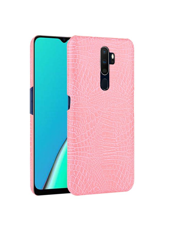 اس-توب جراب لهاتف OPPO A9 2020 / A5 2020 / A11X جراب مقاوم للصدمات من جلد التمساح PC + PU - Image 1