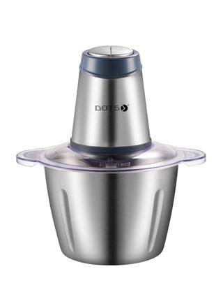 Dots Electric Meat Grinder, Food Processor 3L Stainless Steel Meat Blender Food Chopper for Meat, Vegetables, Fruits and Nuts with 4 Large Sharp Blades, 600W High Power - pzsku/Z9CEF721FBA5E590C6E19Z/45/_/1738226262/aa405187-c41e-408a-b4b9-03a7fa4ecf95